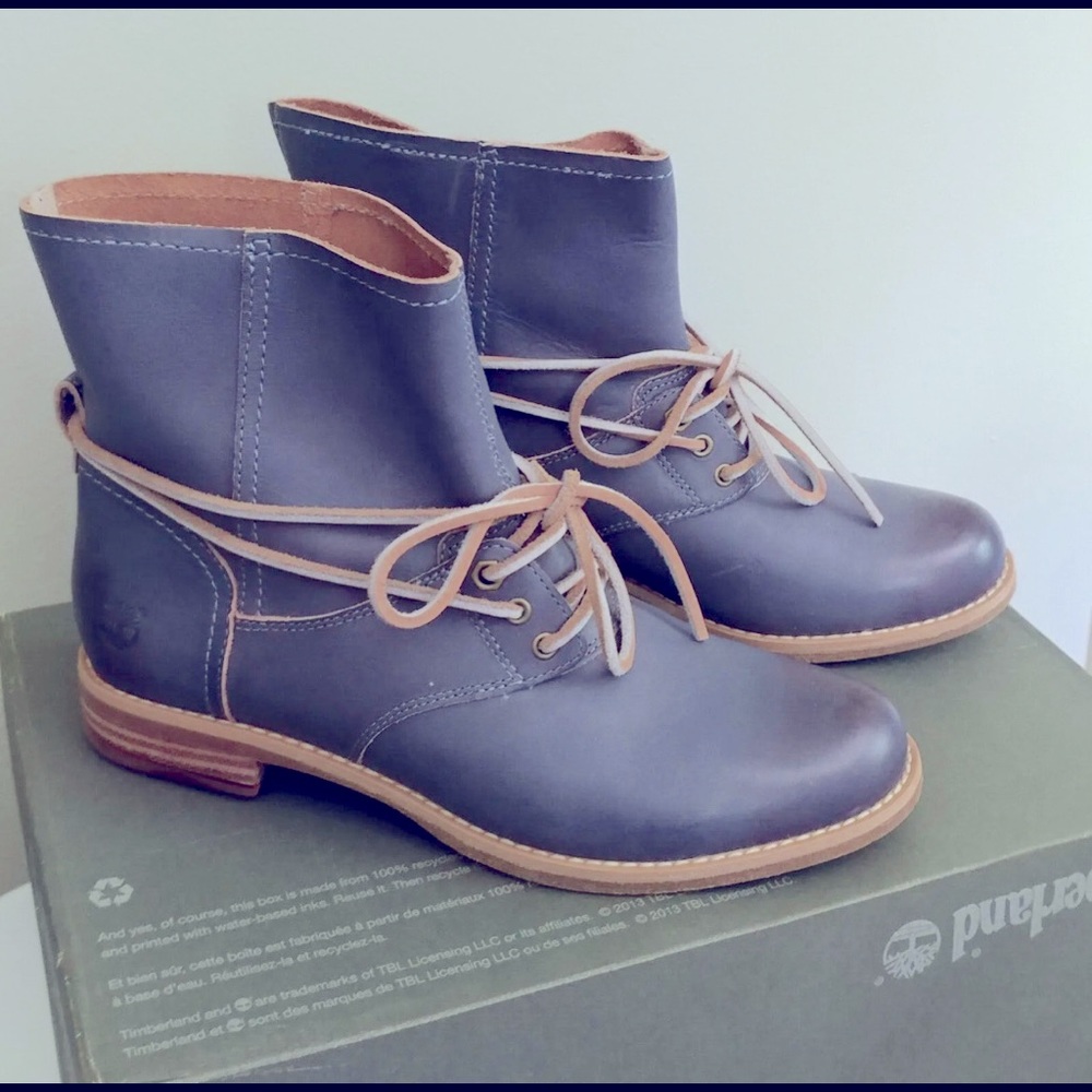 Savin Hill Timberland ankle lace up boots brand new!!!!